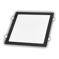 Painel Led Cristallux Embutir 225x225x20mm 6500k 18w Preto - 1