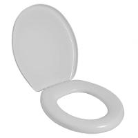 Assento Almofadado Oval Reforçado Branco - 2