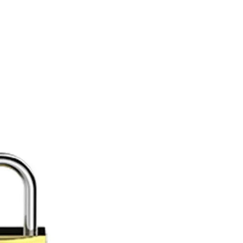 Cadeado 50mm Com 3 Chaves Tri-angle Dourado - 2