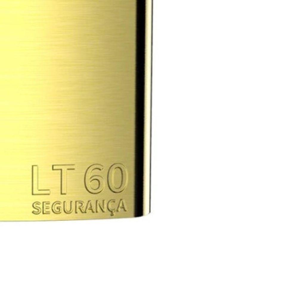 Cadeado 25mm Com 3 Chaves Tri-angle Dourado - 2