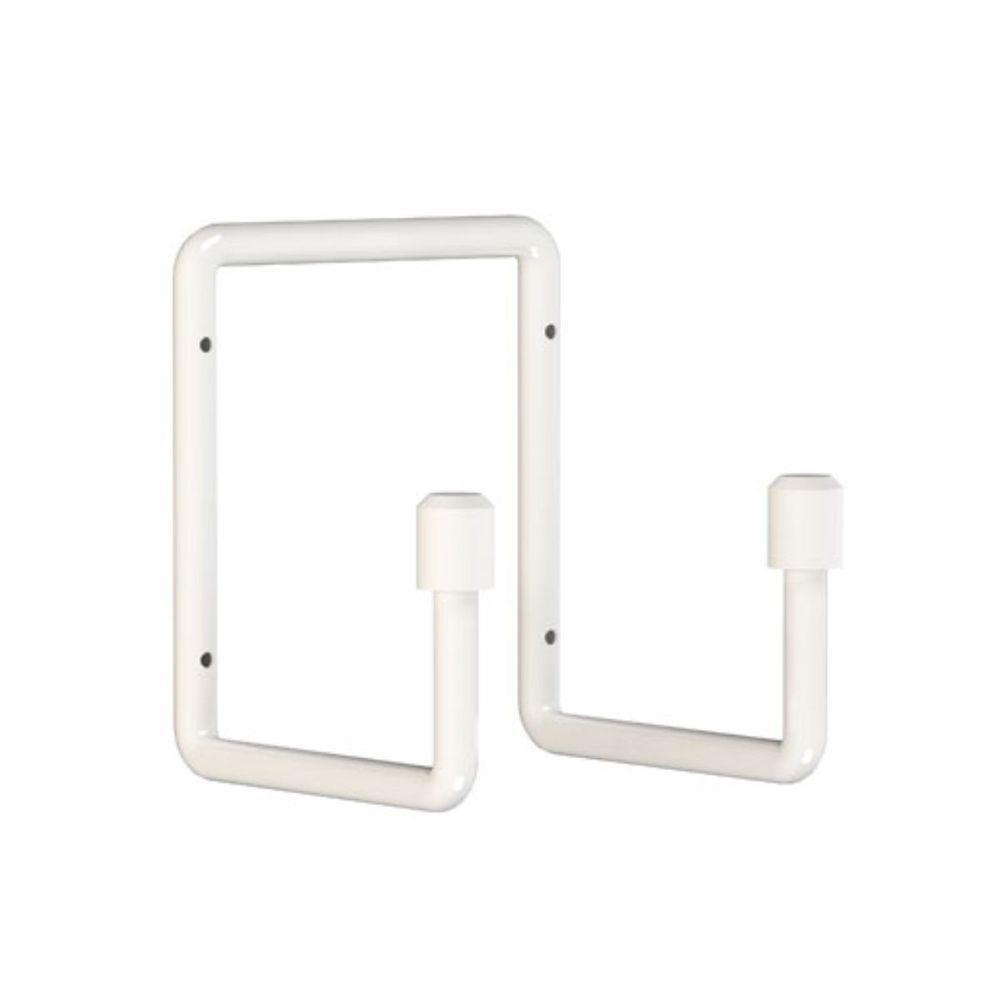 Gancho Multiuso G11 Duplo Branco - 1