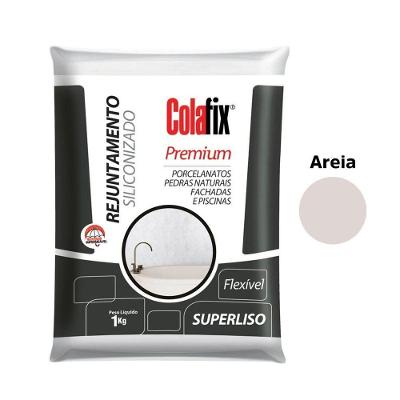 Rejunte Colafix Siliconizado 1kg - Areia