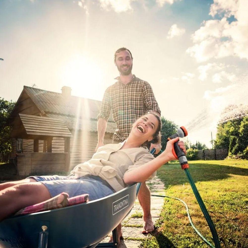 Hidropistola Tramontina 6 Jatos Engate Rápido 78519-500 - 7