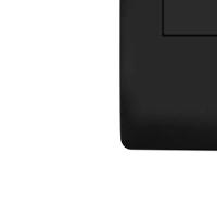 Interruptor Fame 1 Tecla Simples - 4046 Habitat Black