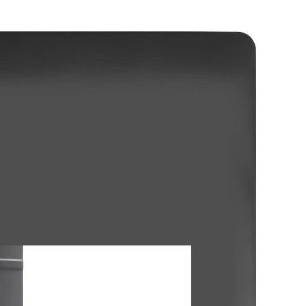 Placa 4x2 C-suporte - 1 Módulos Horizontais - 4071 Habitat Black - 3