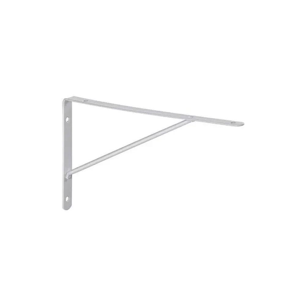 Mão Francesa Forte Metálico Branco Bomfix 23x15 - 2