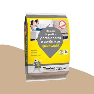Rejunte Quartzolit Porcelanatos E Cerâmicas 1kg - Kraft
