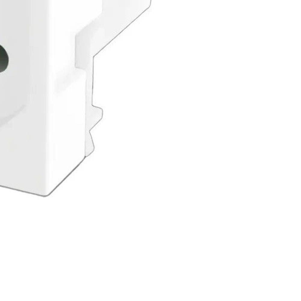 Módulo Tomada 2p+t 10a-250v~ Evidence - Modulare - Blanc Mais Fame - 4