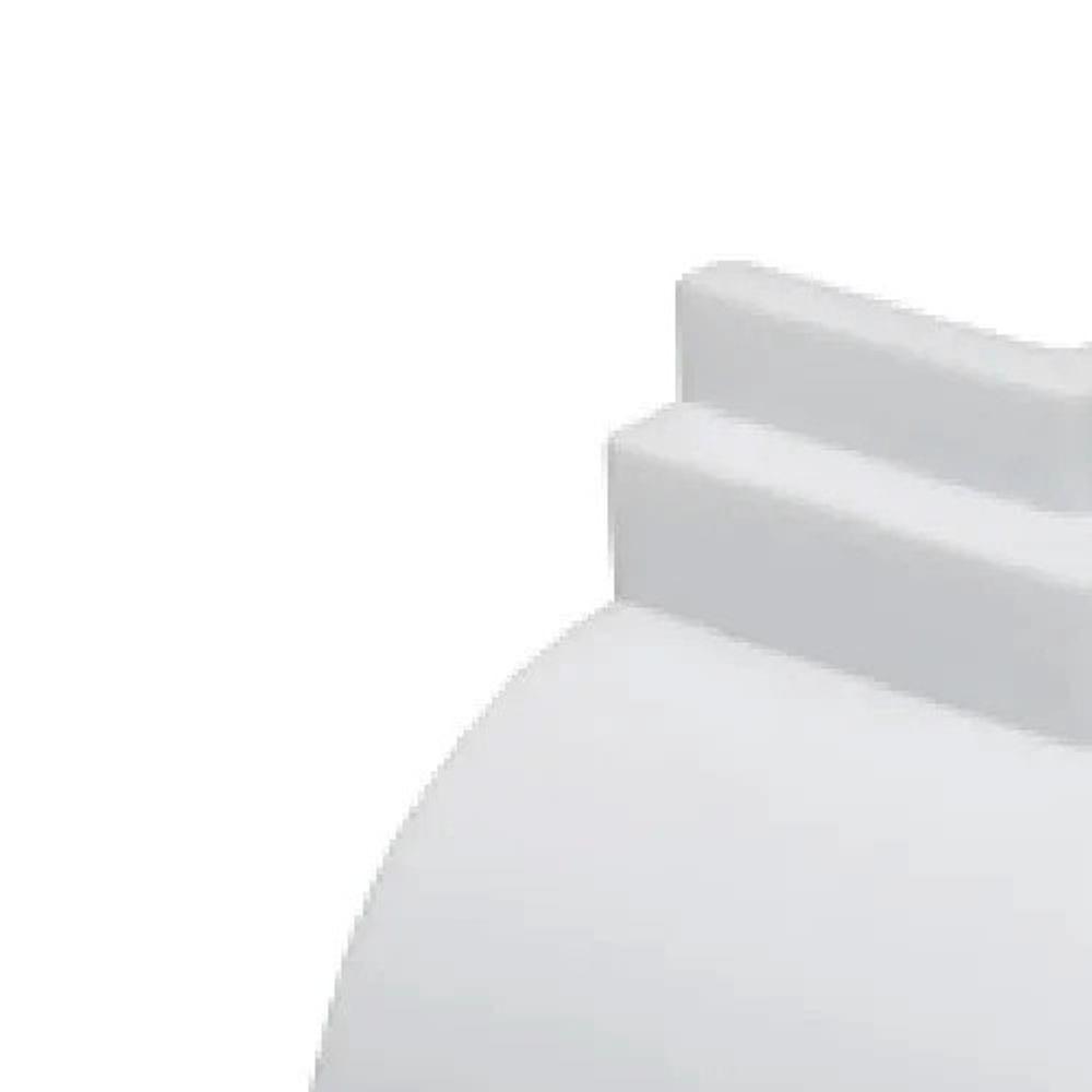 Canto Externo Encaixe Para Acabamento Nobre Pvc Gelo - 2