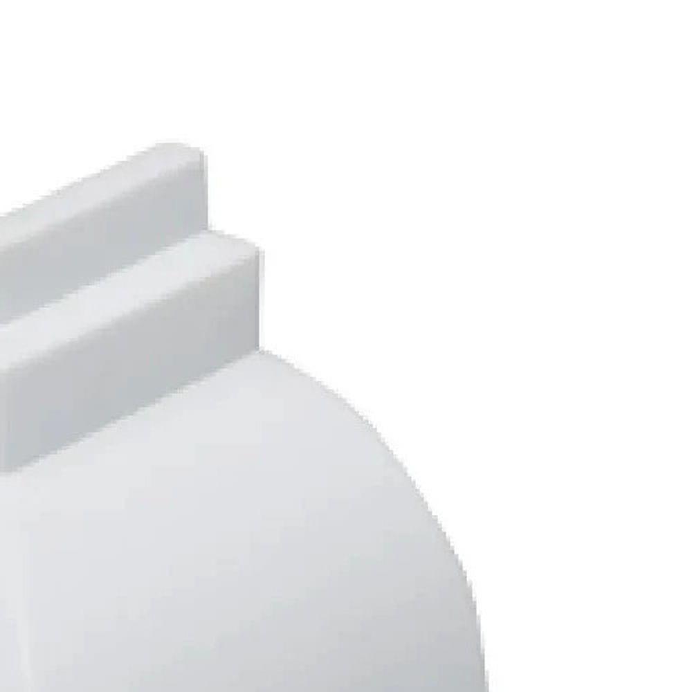 Canto Externo Encaixe Para Acabamento Nobre Pvc Gelo - 3