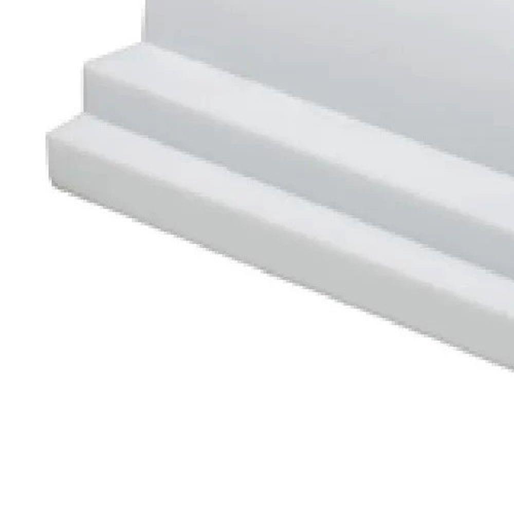 Canto Externo Encaixe Para Acabamento Nobre Pvc Gelo - 4