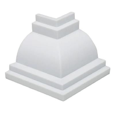 Canto Externo Encaixe Para Acabamento Nobre Pvc Gelo