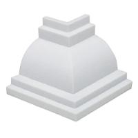 Canto Externo Encaixe Para Acabamento Nobre Pvc Gelo - 1