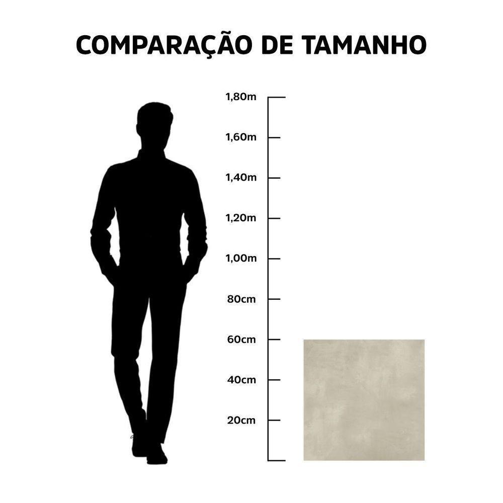 Piso Angelgres Cemento Natural Plus Ret. - 58x58 A - 2