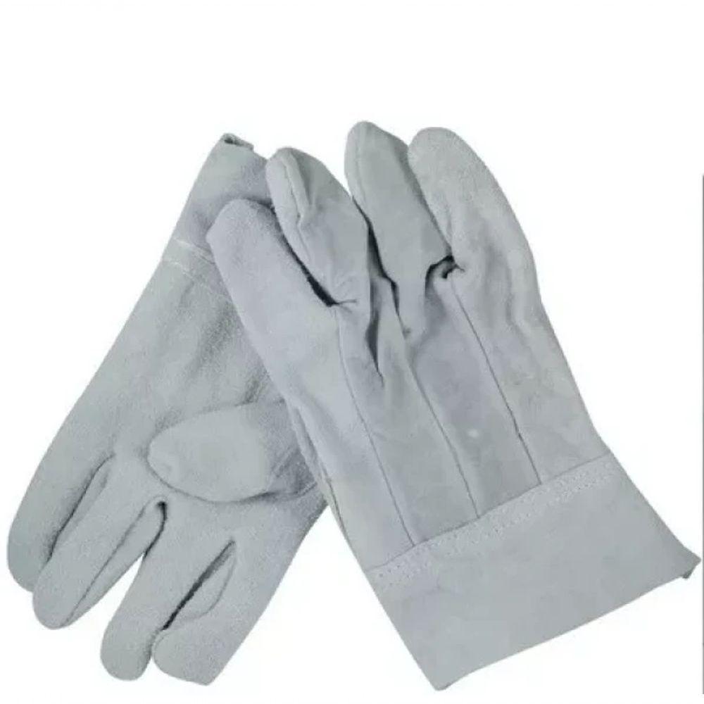 Luva Segurança Couro C-reforço - 2