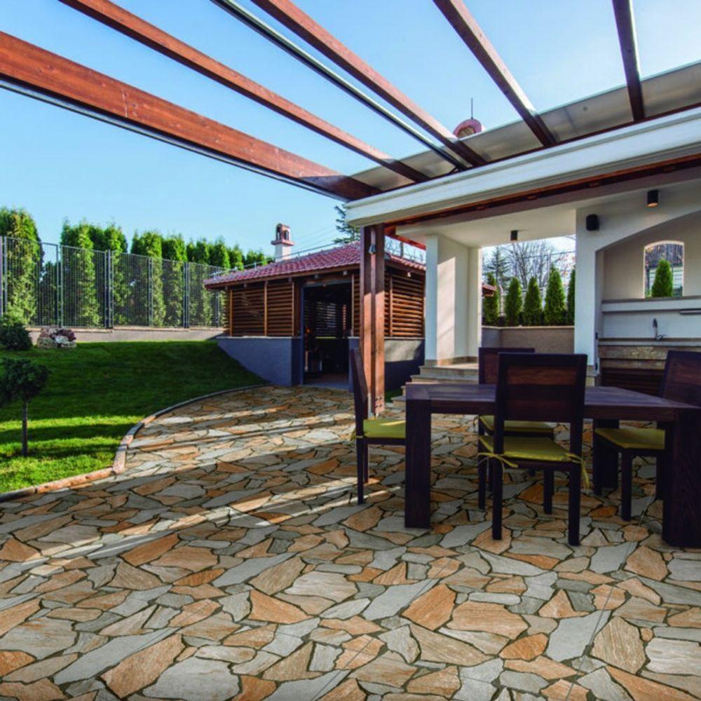 Piso Raffinato Pietra Mix - 67x67 Ret. A - 2