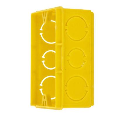 Caixa De Luz 4x2 Retangular Amarela
