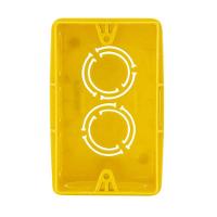 Caixa De Luz 4x2 Retangular Amarela - 3