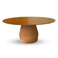 Mesa De Jantar Cone Balone 180x100 Cm Freijó Natural E Design Exclusivo - 1