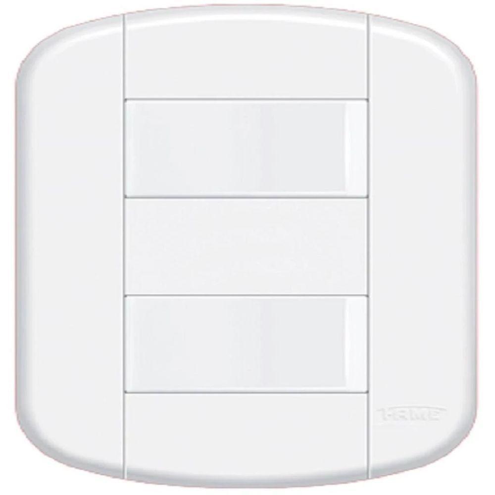 Interruptor Duplo Fame - 3910 Blanc - 1