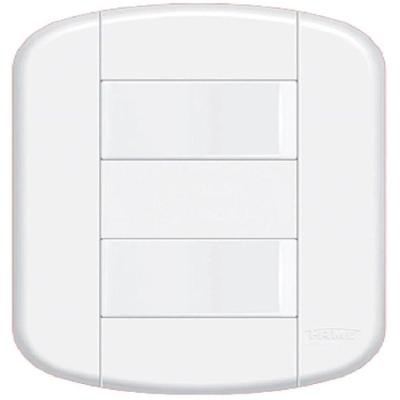 Interruptor Duplo Fame - 3910 Blanc