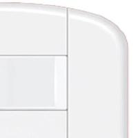 Interruptor Duplo Fame - 3910 Blanc - 3