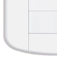 Interruptor Duplo Fame - 3910 Blanc