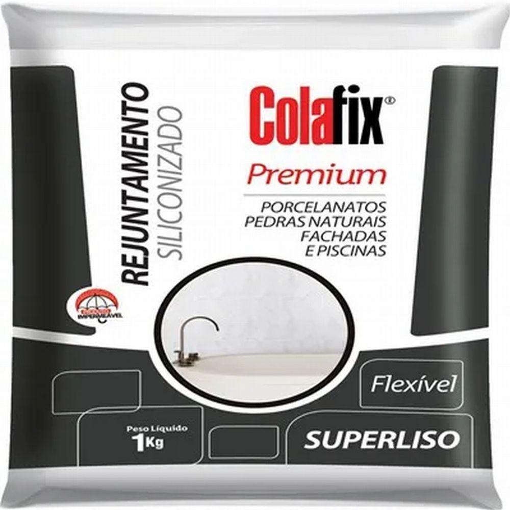 Rejunte Colafix Siliconizado 1 Kg - Champagne - 2