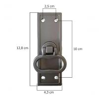 Fechadura Cremona Com Chave Embutir Cilindro - 3