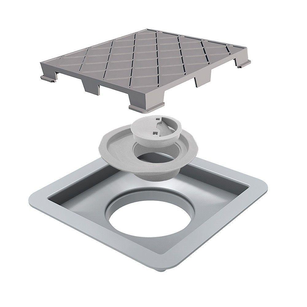 Ralo Quadrado Oculto Novii -10x10 - 1