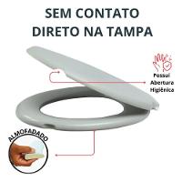 Assento Alumasa Florença Almofadado Cinza Claro - 2