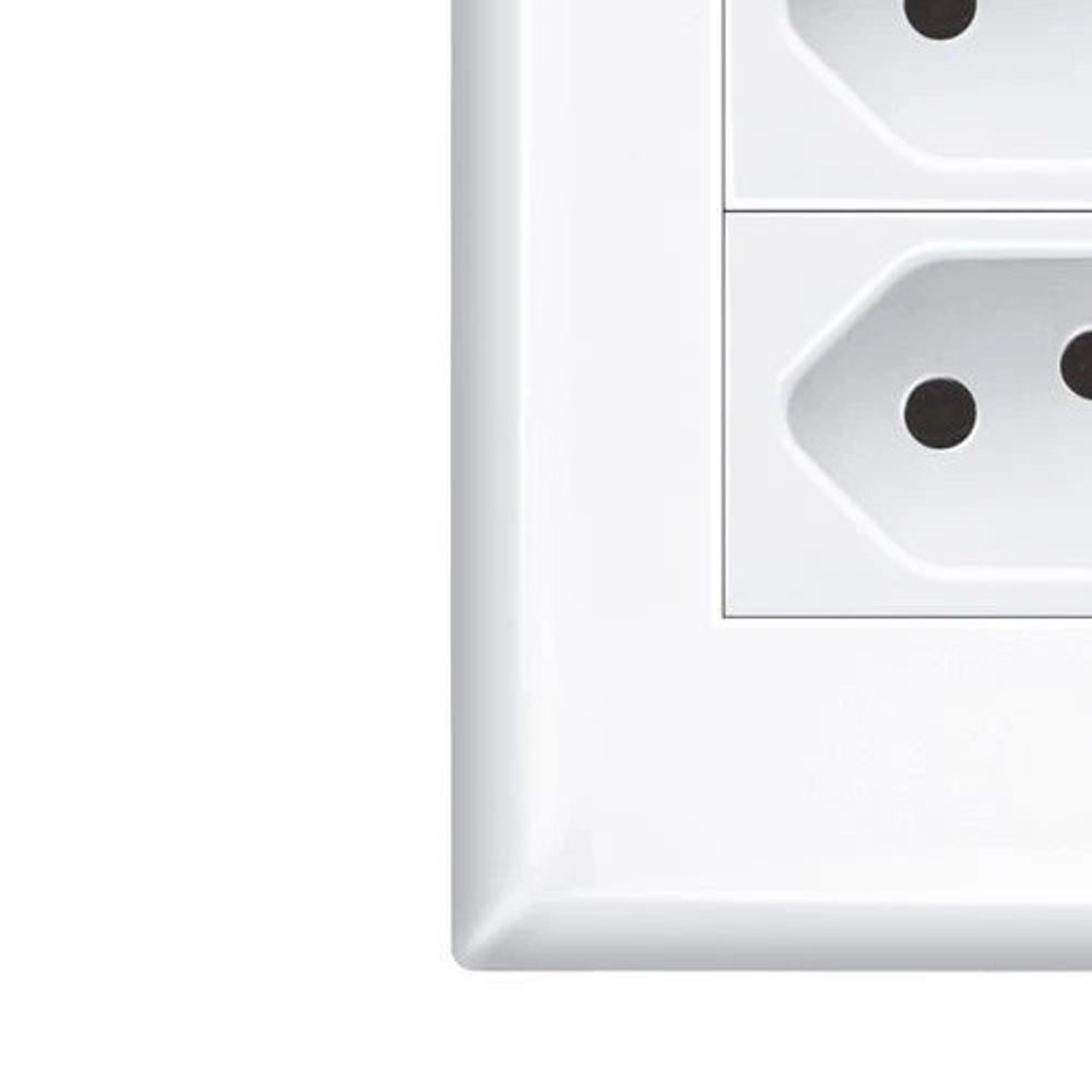 Tomada Fame 2p + T 10a Tripla - 3267 Evidence - 4