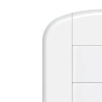 Interruptor Duplo Com Tomada 20a Fame - 3930 Blanc - 1