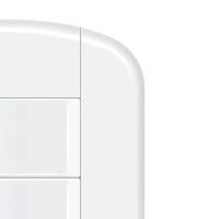 Interruptor Duplo Com Tomada 20a Fame - 3930 Blanc - 2