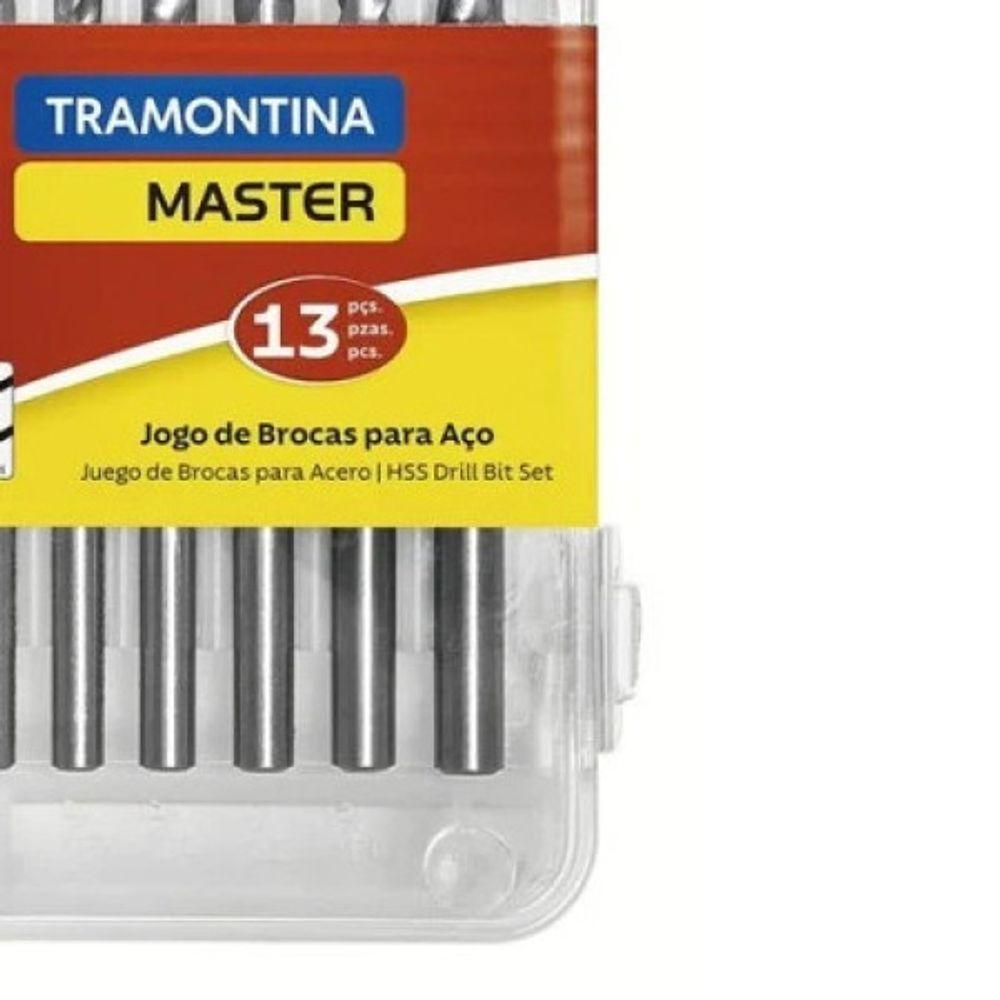 Jogo De Brocas Hss Para Aço Tramontina Master Polegadas 13 Peças - 5