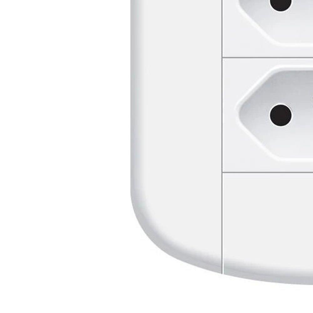 Tomada Tripla 20a Fame - 3922 Blanc - 3