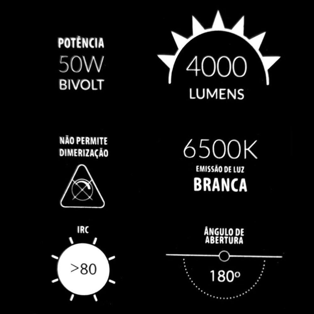Lampada Avant Alta Potencia Led 50w 6500k - 2
