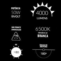 Lampada Avant Alta Potencia Led 50w 6500k - 2