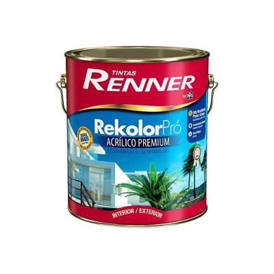 Tinta Rekolor Pro Renner Semi Brilho Branco 3,6l - Rv900.09
