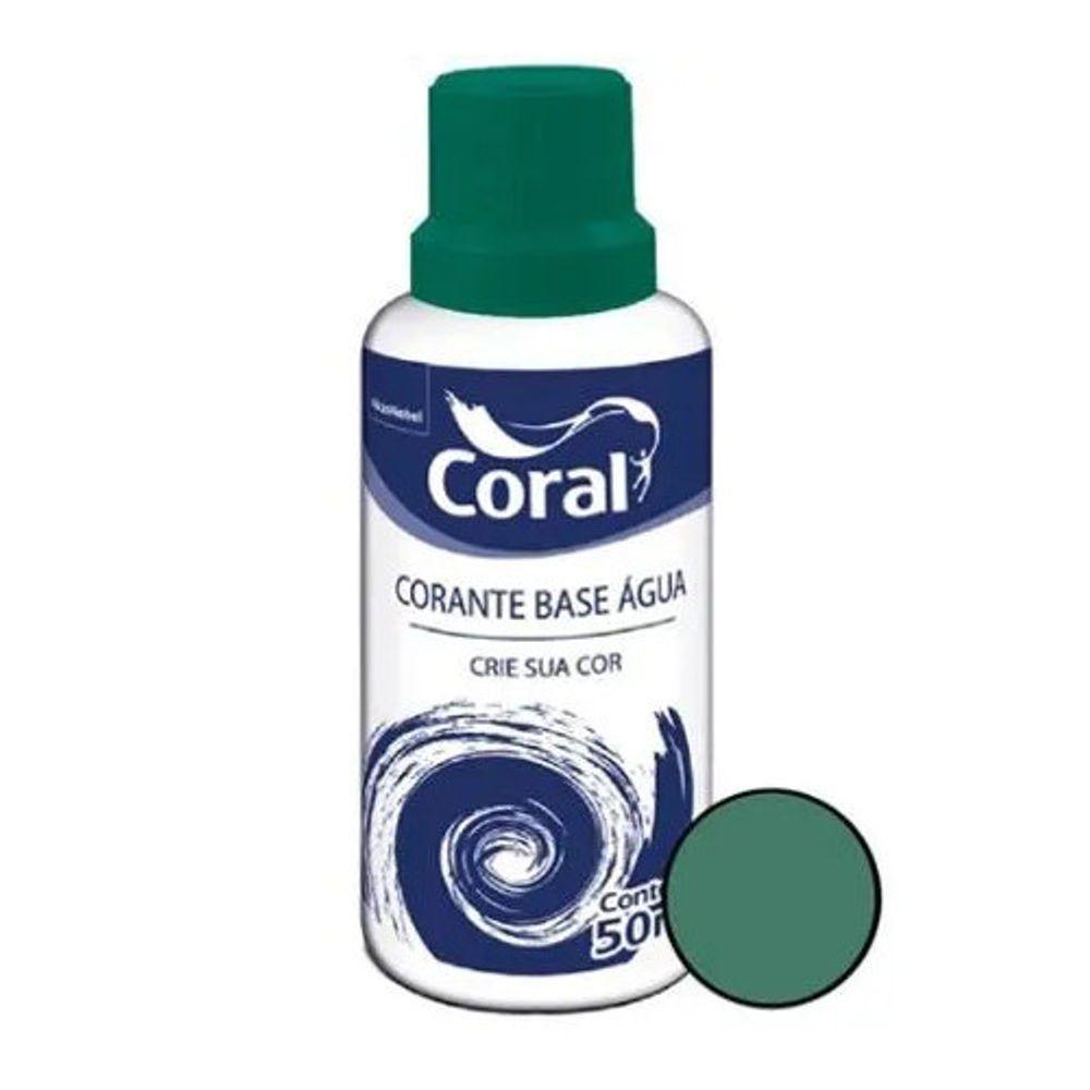 Corante Liquido água 50ml Coral Verde - 3