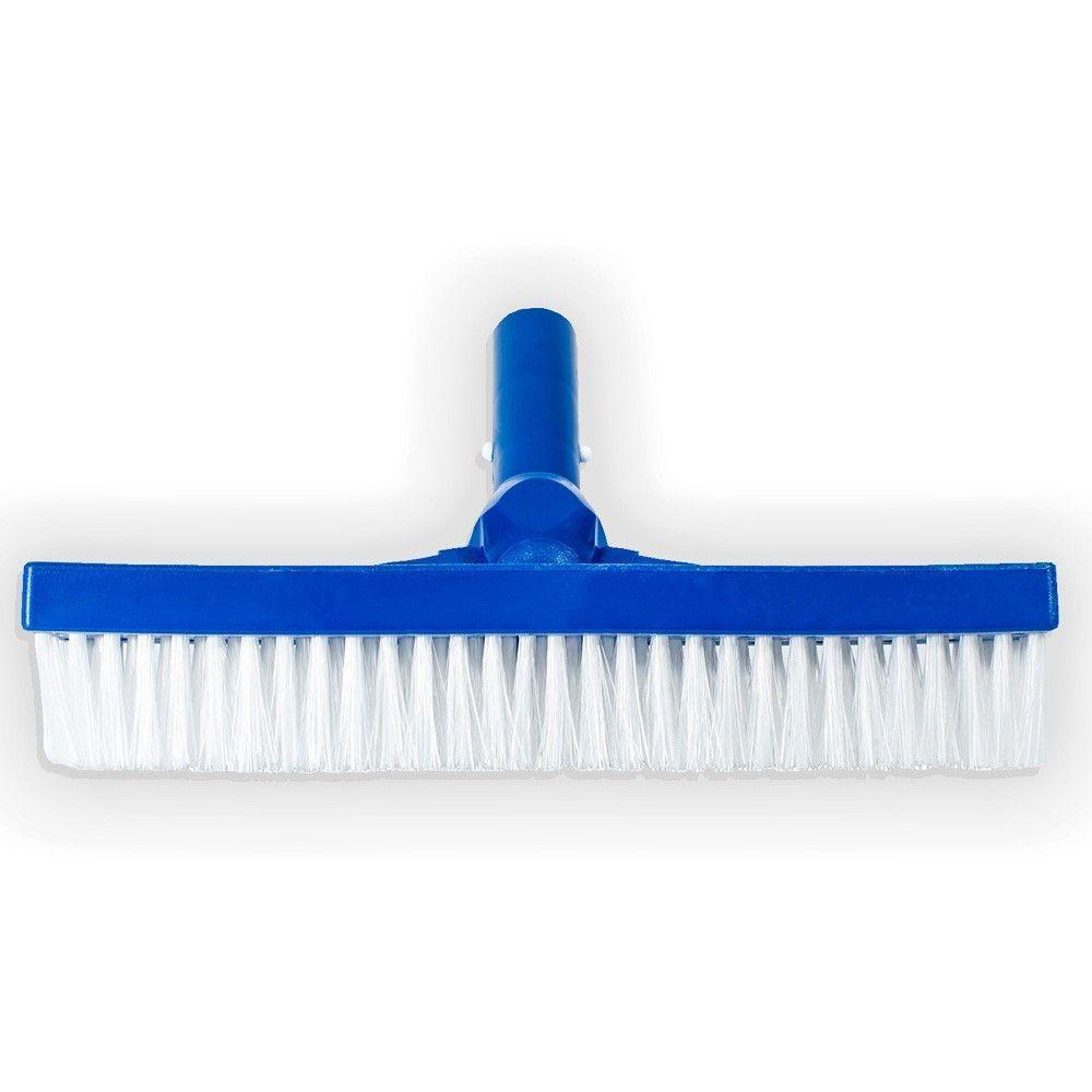 Escova Reta Com Cerdas Em Nylon Para Piscina Brustec - 1