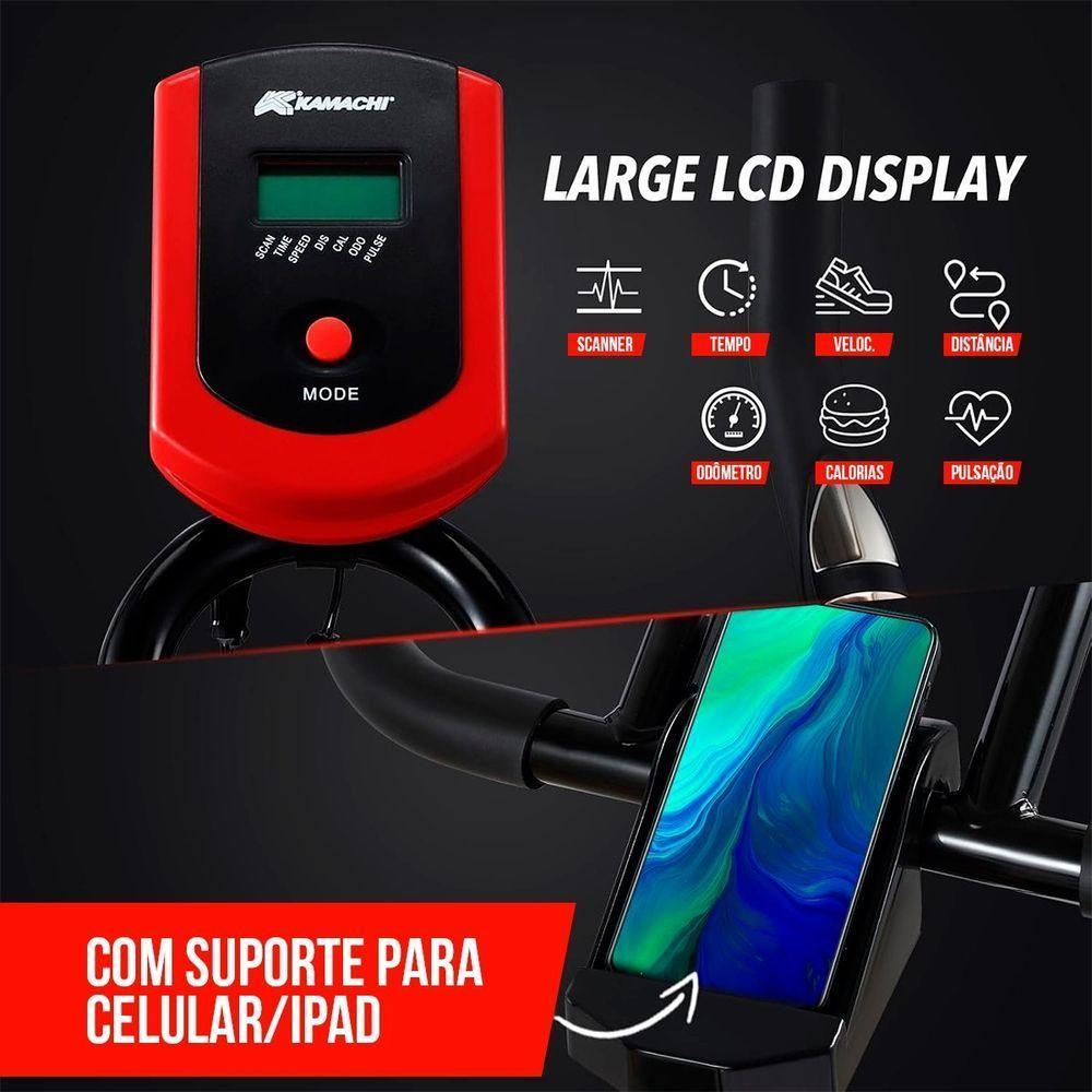 Bicicleta Ergométrica Spinning Ahead Sports Inercia 6kg Fitness Indoor Ate 120kg - 7