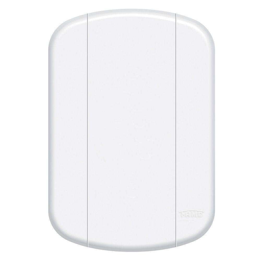 Placa 4x2 Cega Com Suporte Fame - 3933 Blanc - 1