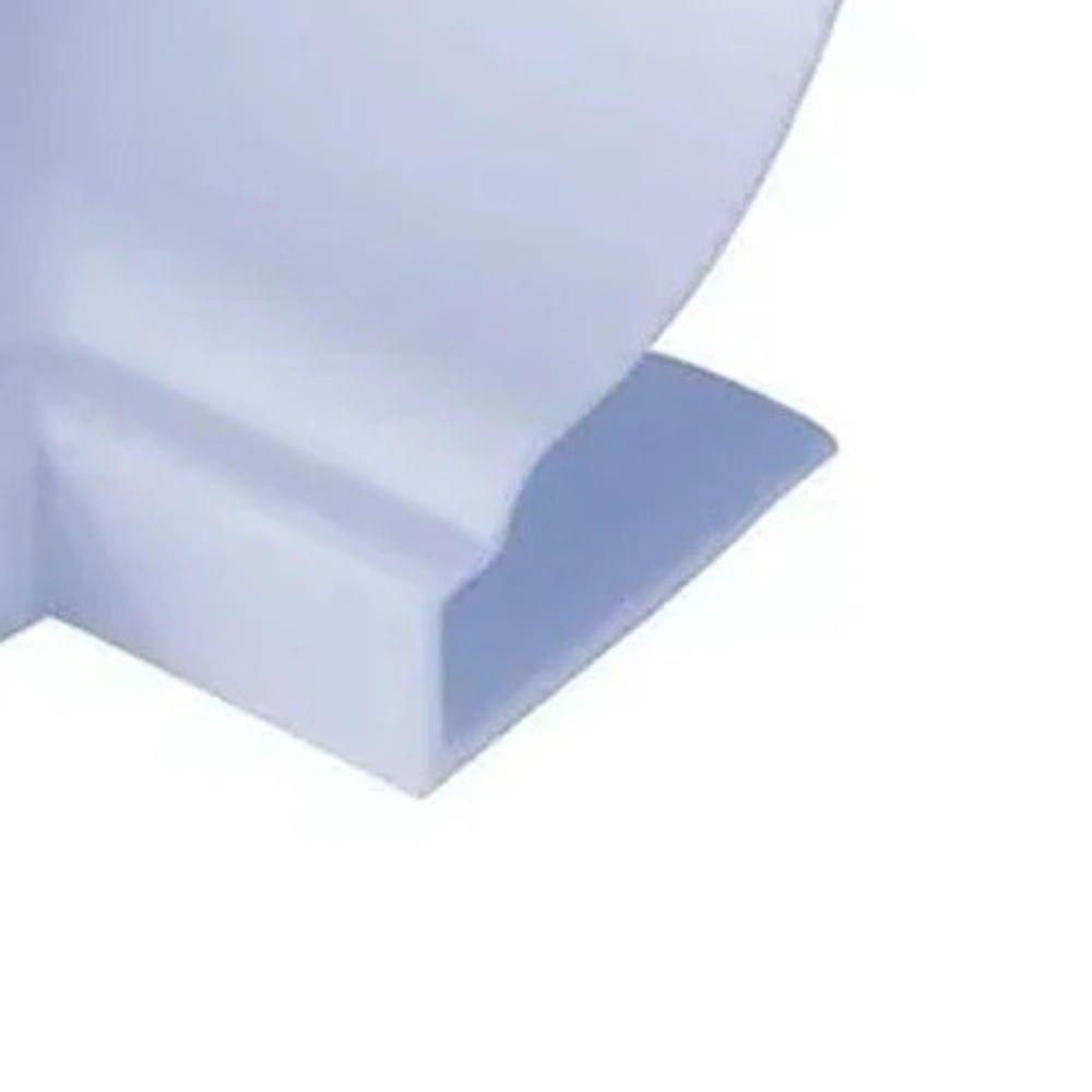 Canto Externo Encaixe Para Acabamento Nobre Pvc Gelo - 5