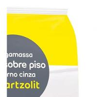 Argamassa Piso Sobre Piso Interno Cinza 20kg Embalagem Papel - Quartzolit - 5