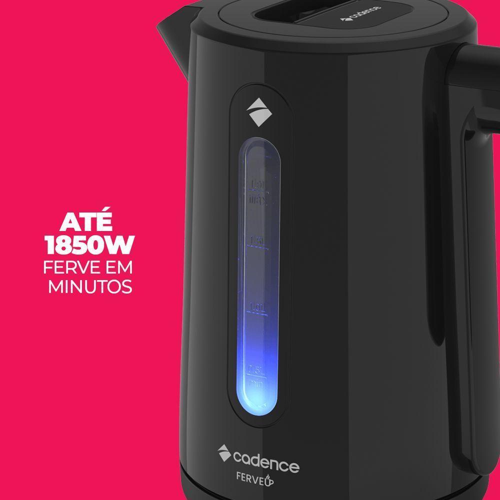 Chaleira Elétrica 1,9L Ferveu Cadence 220V - 4