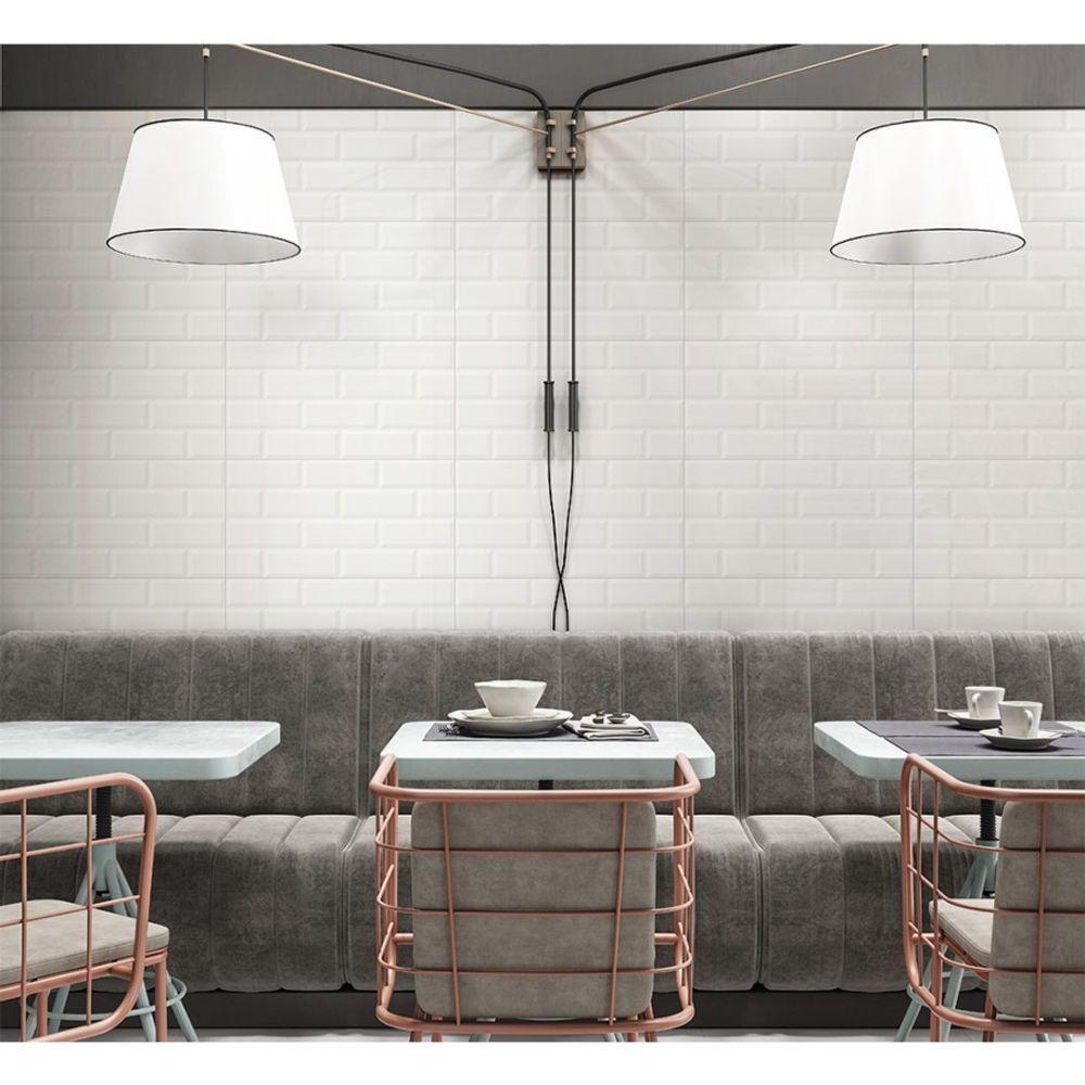 Azulejo Piso Forte Decorare Bianco Retificado 31x59 A - 2