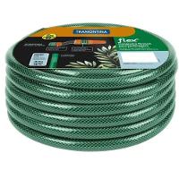 Mangueira Flex Verde Em Pvc Com 3 Camadas Distintas 20m Tramontina C- Kit De Irrigação Multi - Função- 5 Pç - 1