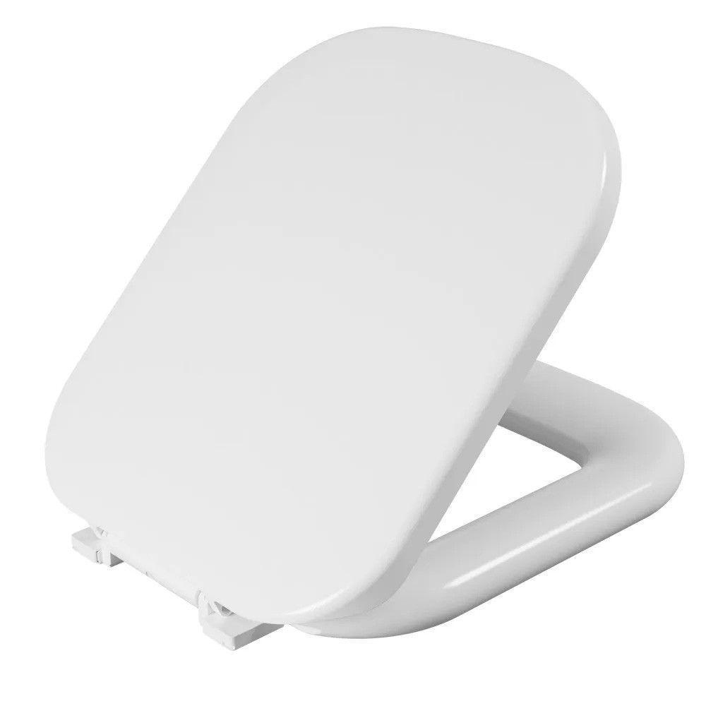 Assento Sanitário Almofadado Quadrado Branco- Astra - 1