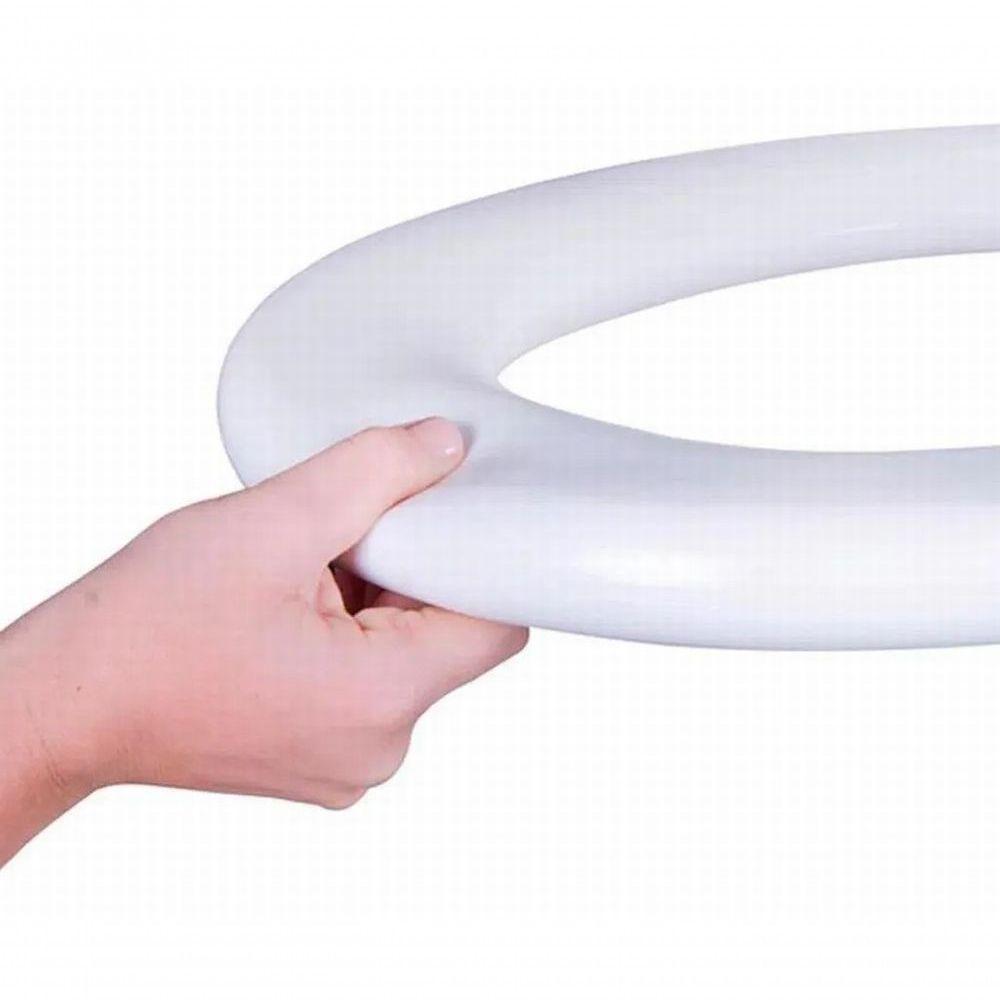 Assento Sanitário Almofadado Quadrado Branco- Astra - 4